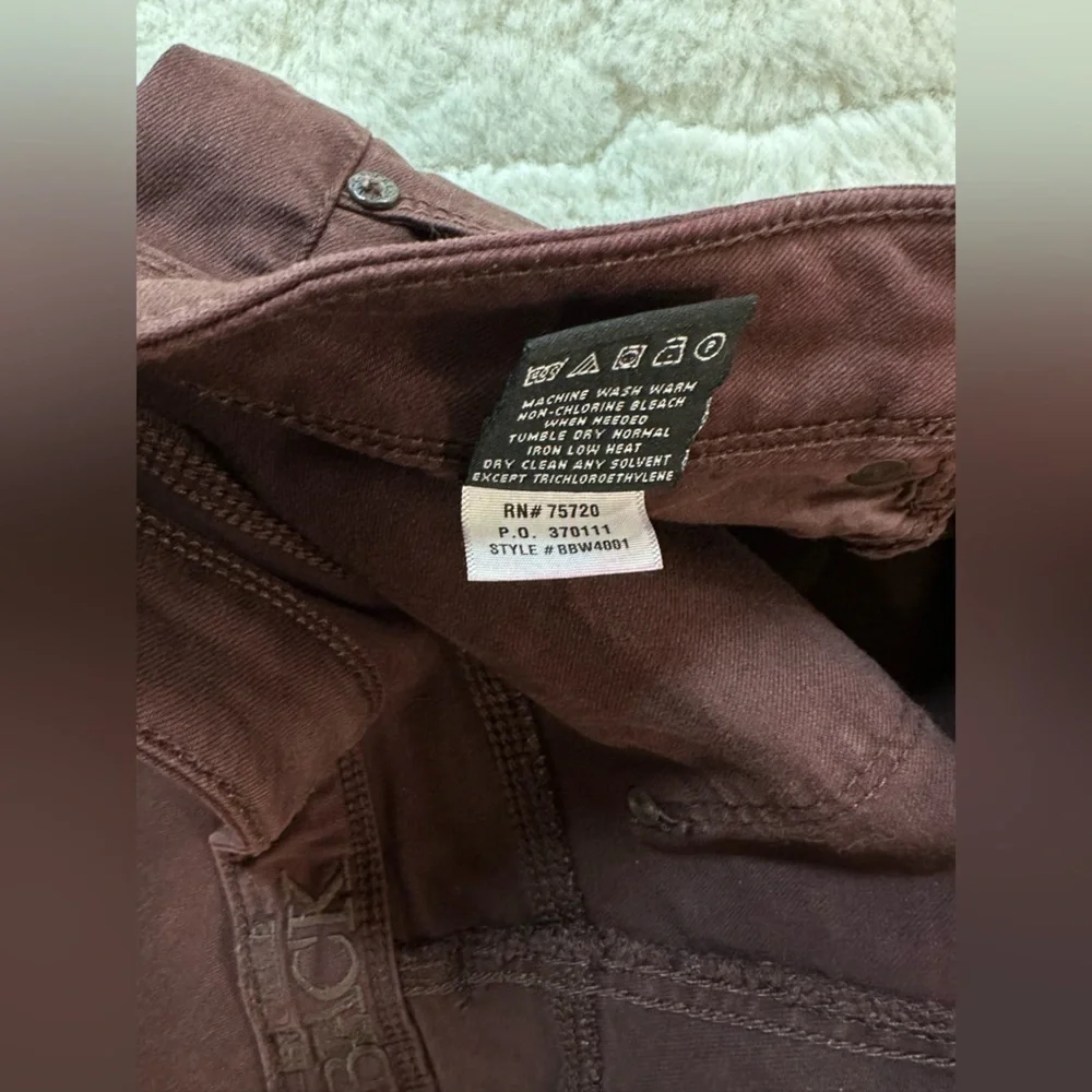 Buckle Black men’s 29x32 fit No54 Brown skinny jeans